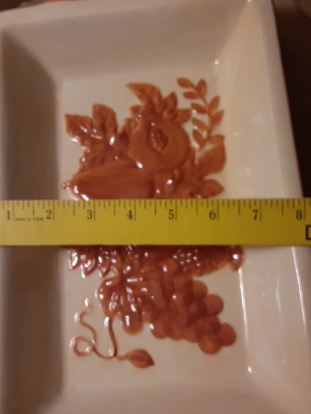Fall Ceramic Casserole Baking Dish